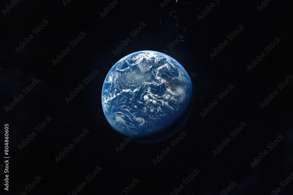 a picture of a earth from satellite