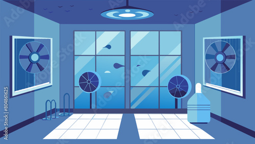 A properly ventilated room to ensure fresh air circulation during the ketamine session preventing any buildup of fumes or odors..