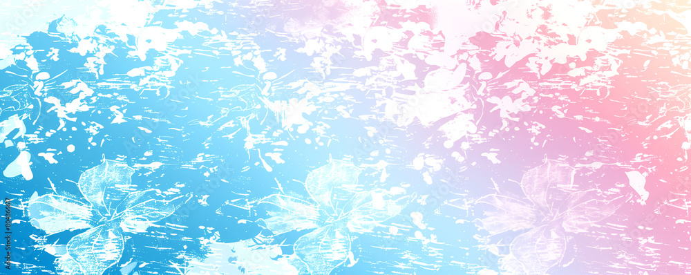 a blue and pink background with white spots on it a blue and pink background with white spots on it