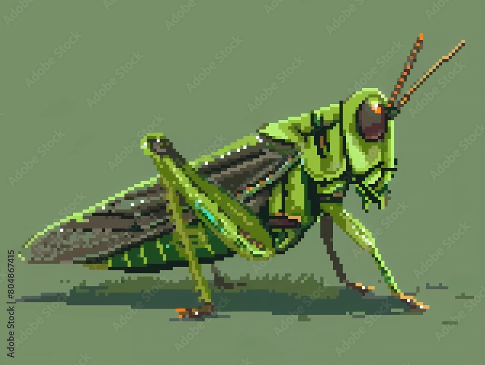 8bit pixel cute pixel art vector illustration. Stock