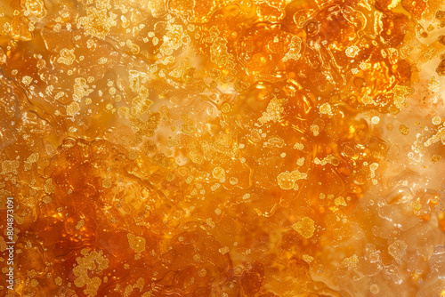 lively sprinkle of profound golden and saffron, ideal for an elegant abstract background