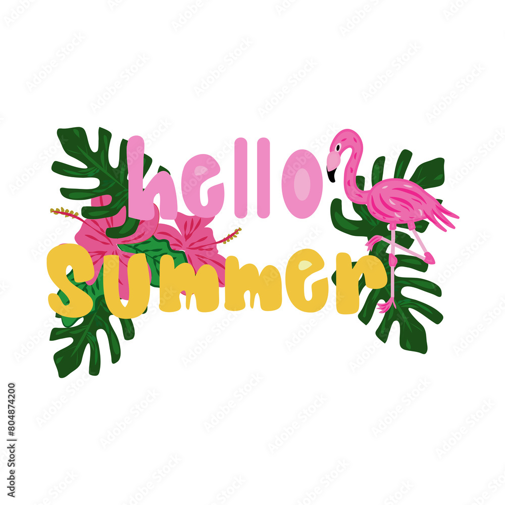 Obraz premium Hello Summer