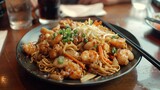 Delicious Spread: Vibrant Asian Cuisine Platter Ready to Savor