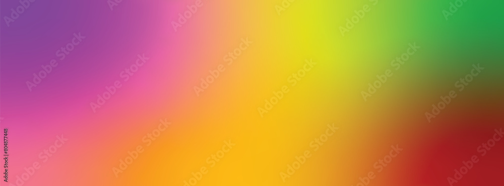 Blurred colored abstract background. Smooth transitions of iridescent colors. Colorful gradient. Rainbow backdrop for banners, ads