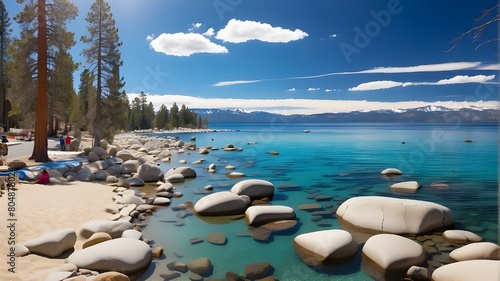A lovely day at California's Lake Tahoe