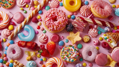 Indulgent Snacks: Unhealthy Food Choices Impacting Figure, Skin, Heart, and Teeth