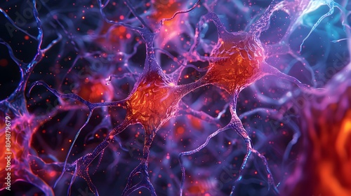 Intricate Cellular Network of Fluorescent Cardiac Endothelial Progenitor Cells