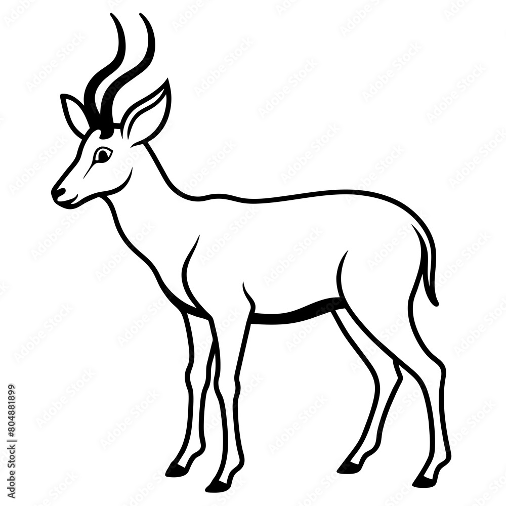 silhouette of a deer silhouette of a deer
