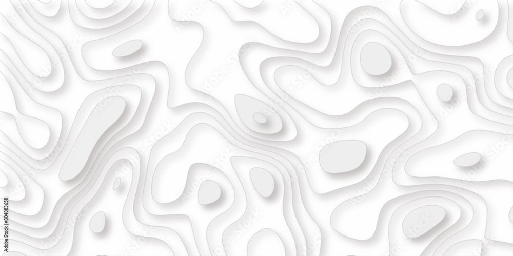 Abstract topographic contours 3d map background. monochrome image. curved layers and shadow Topographic map Geographic Mountain relief. Abstract realistic papercut decoration. Topographic contour. Abstract topographic contours 3d map background. monochrome image. curved layers and shadow Topographic map Geographic Mountain relief. Abstract realistic papercut decoration. Topographic contour.