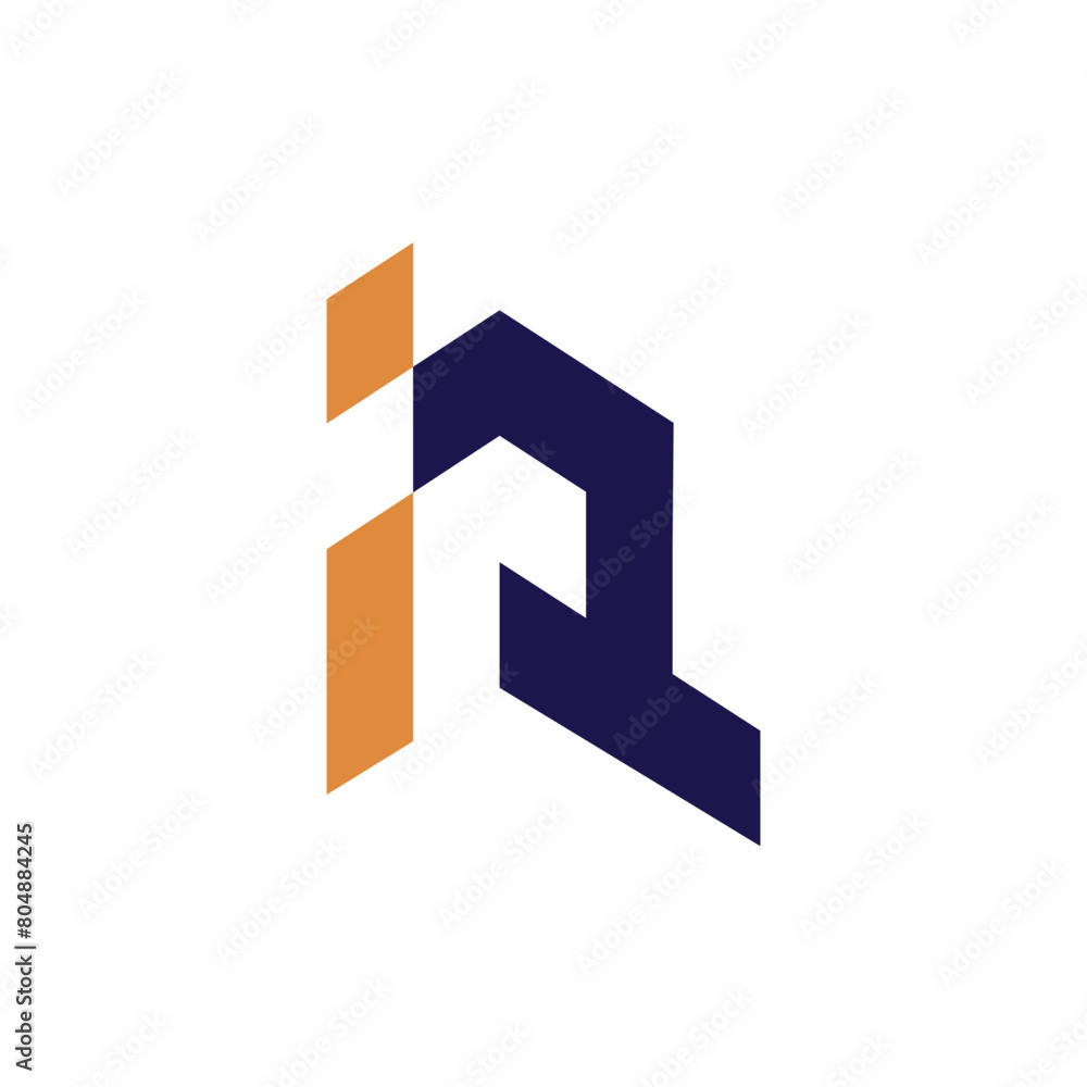Letter I and R Logo Concept Letter I and R Logo Concept