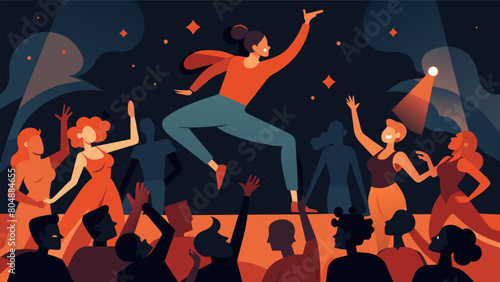The audience is caught up in the energy and intensity of the dance losing themselves in the moment and falling under the spell of the manipulative.