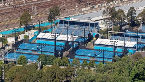Melbourne Australia Rod Laver Tennis Arena Timelapse photo