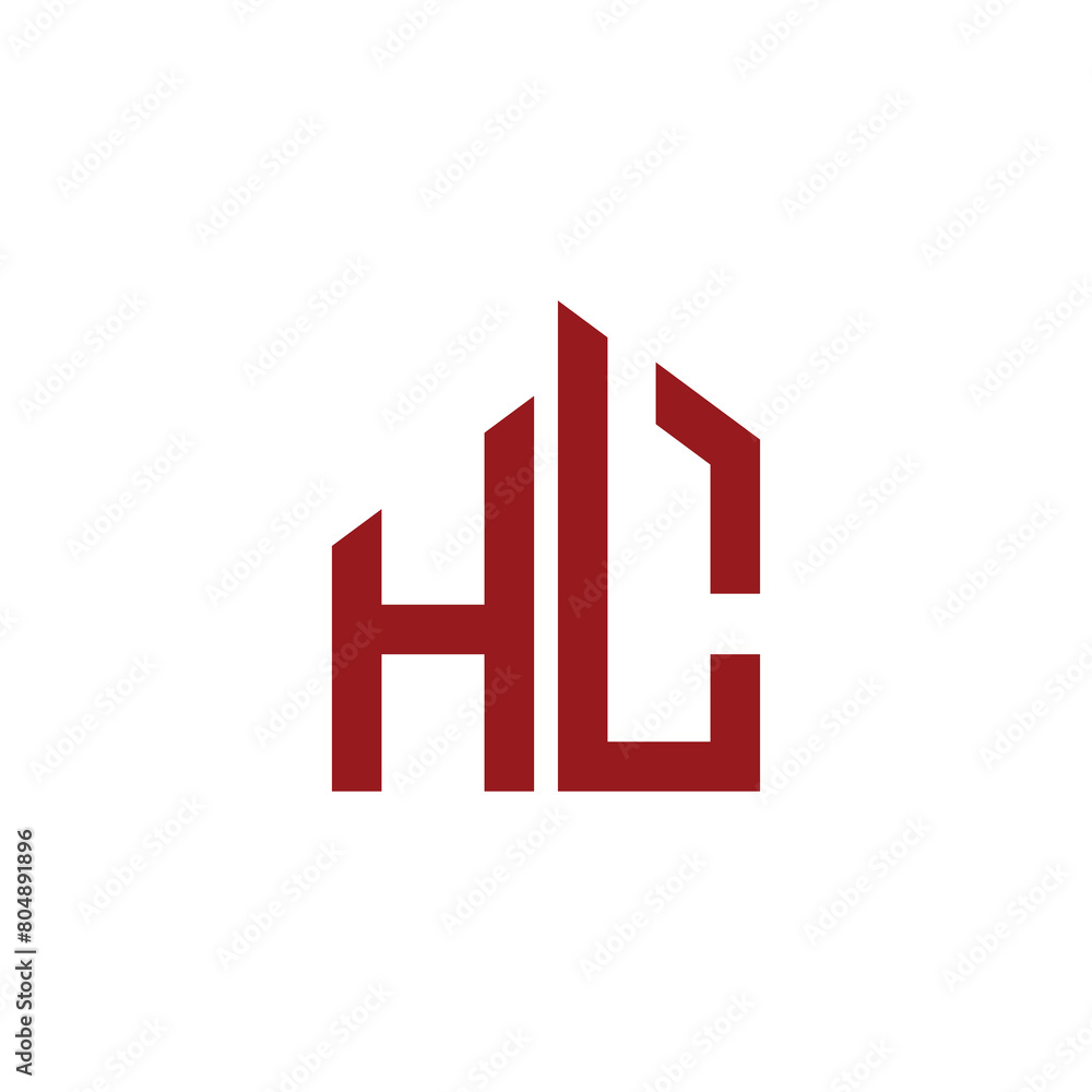 Fototapeta premium modern real estate logo design