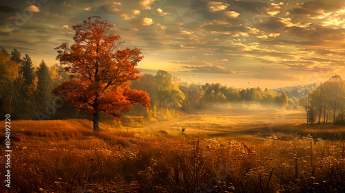 landscape photograph nature in autumn