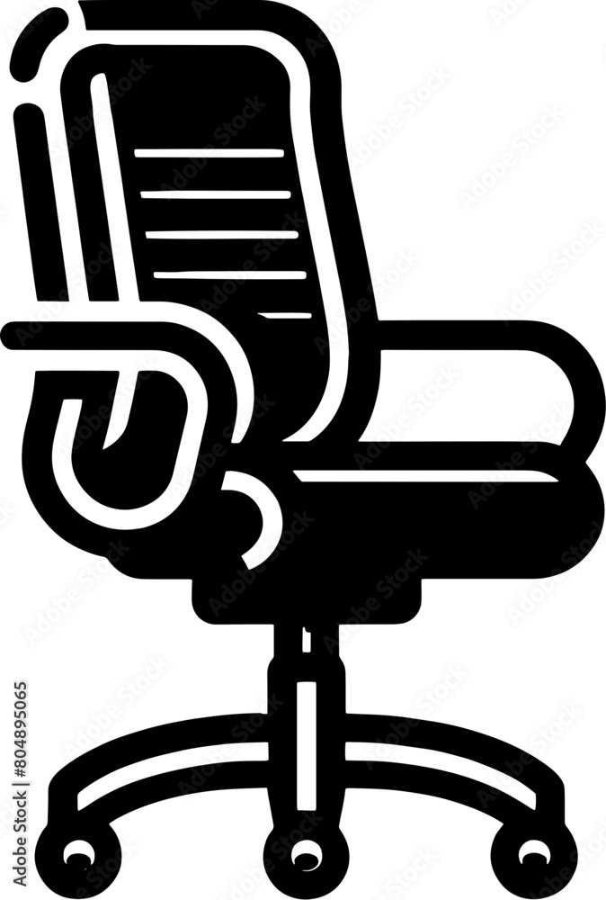 Task chair furniture icon 2 Task chair furniture icon 2