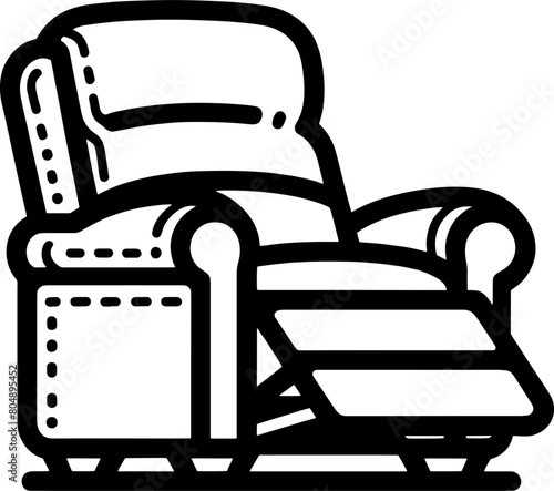 Recliner furniture icon 7