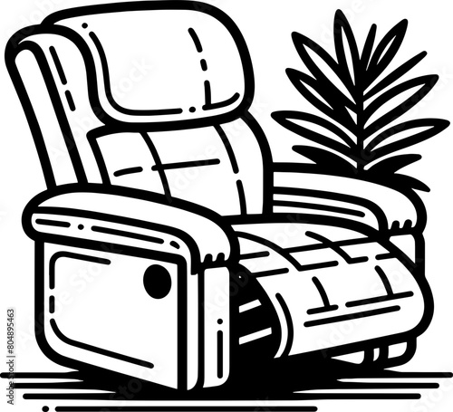 Recliner furniture icon 14