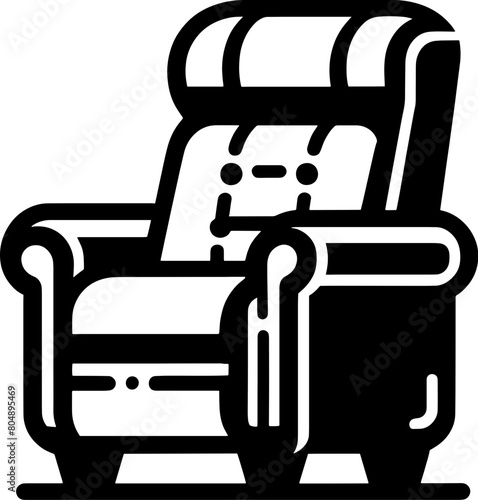 Recliner furniture icon 12