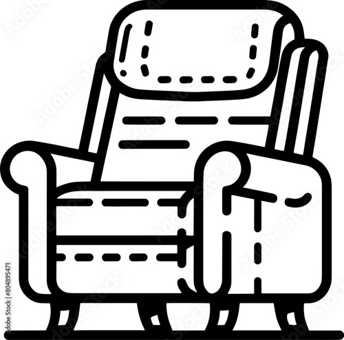Recliner furniture icon 6