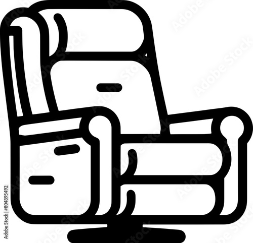 Recliner furniture icon 1