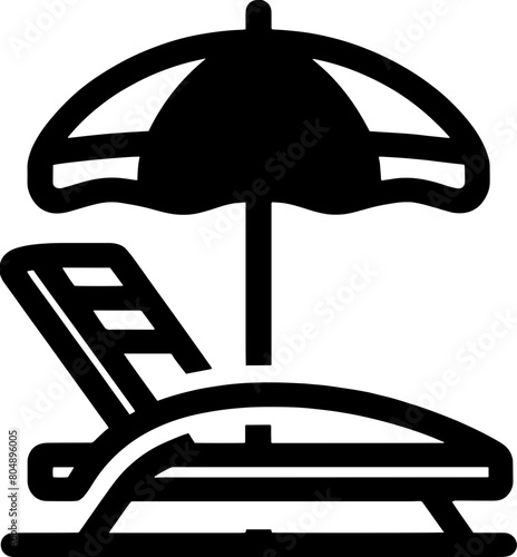 Lounge chair furniture icon 6