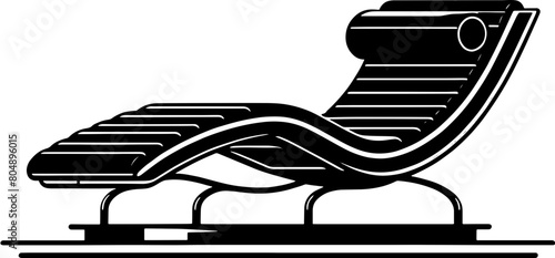 Lounge chair furniture icon 2