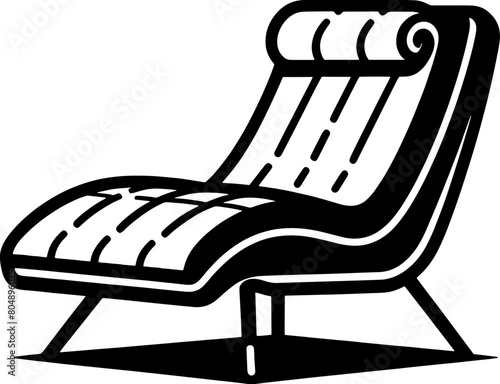 Lounge chair furniture icon 1