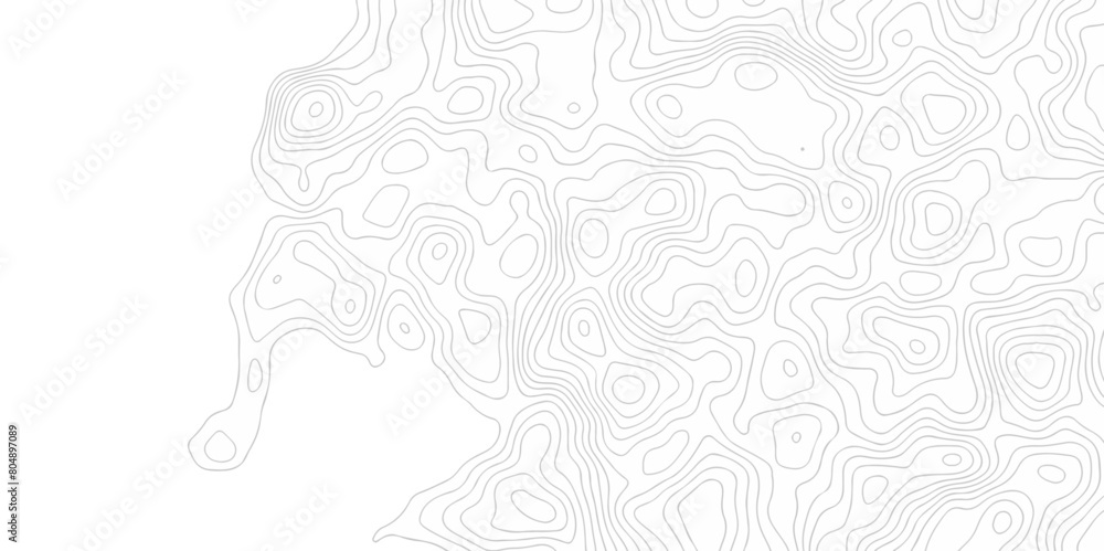 Vector geography landscape Topo contour map on white background, Topographic contour lines. Seamless pattern with lines Topographic map. Geographic mountain relief diagram line wave carve pattern. Vector geography landscape Topo contour map on white background, Topographic contour lines. Seamless pattern with lines Topographic map. Geographic mountain relief diagram line wave carve pattern.