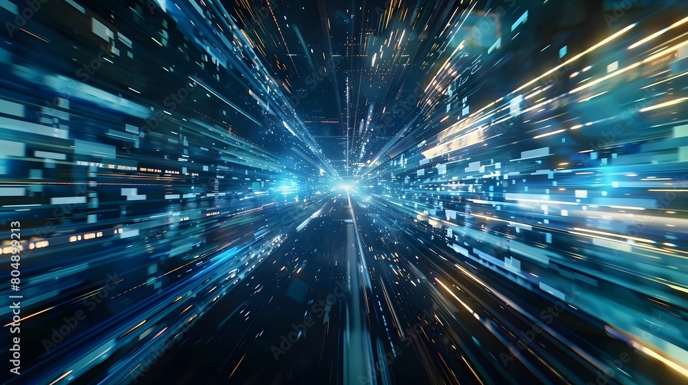 digital data flow on road in concept of program coding with graphic creating vision of fast speed transfer to show digital transformation , disruptive innovation digital data flow on road in concept of program coding with graphic creating vision of fast speed transfer to show digital transformation , disruptive innovation