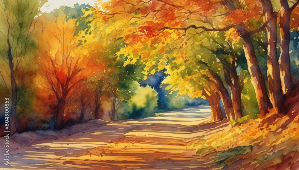 Watercolor Scenery