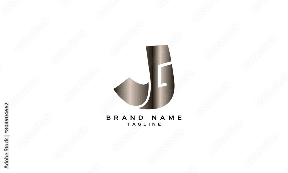 JG, GJ, Abstract initial monogram letter alphabet logo design JG, GJ, Abstract initial monogram letter alphabet logo design