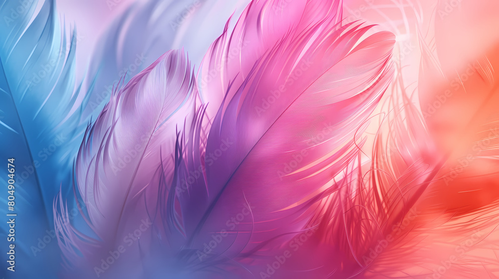 Background of soft and blurred chicken feathers in beautiful colors,Vector illustration Background of soft and blurred chicken feathers in beautiful colors,Vector illustration