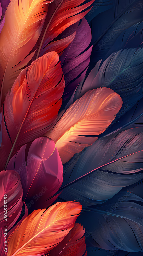 custom made wallpaper toronto digitalBackground of soft and blurred chicken feathers in beautiful colors,Vector illustration