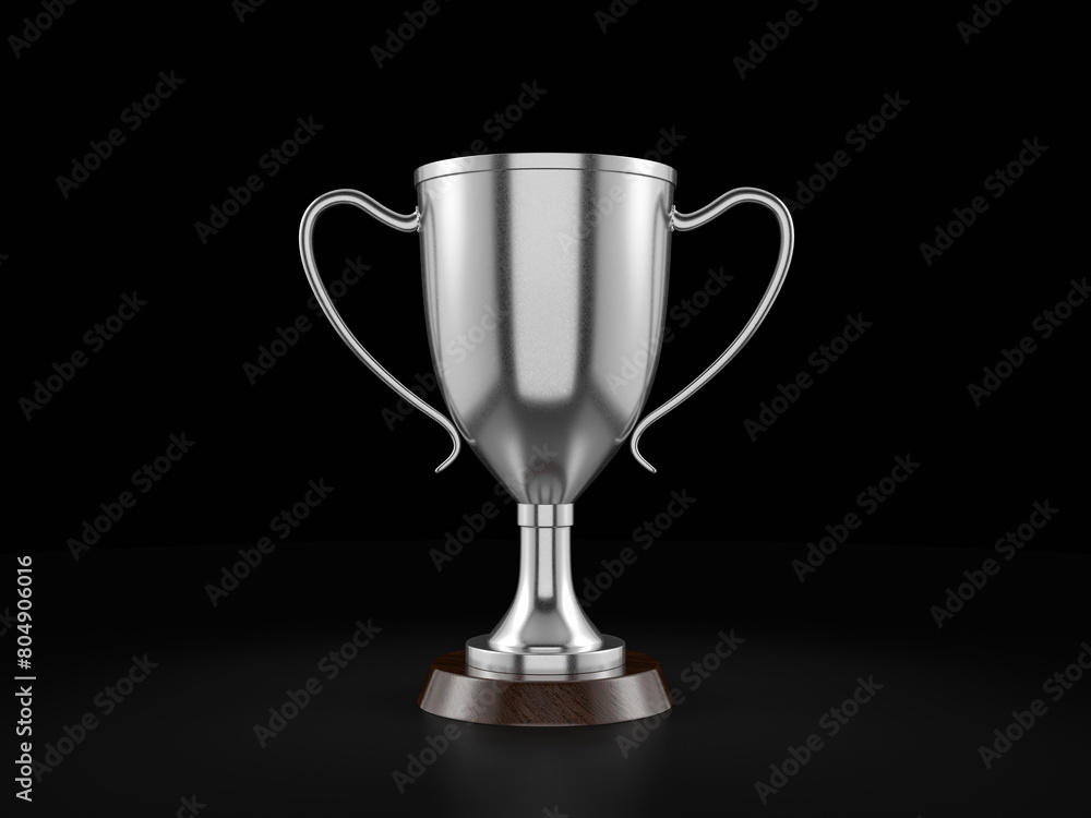 Silver trophy cup Silver trophy cup