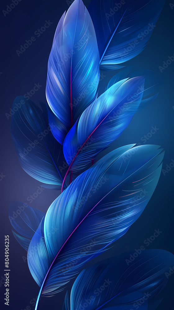 Fototapeta premium Background of soft and blurred chicken feathers in beautiful colors,Vector illustration