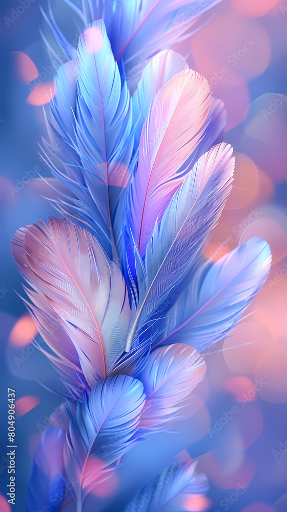 Background of soft and blurred chicken feathers in beautiful colors,Vector illustration Background of soft and blurred chicken feathers in beautiful colors,Vector illustration
