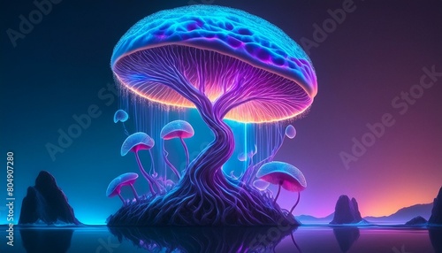 mushroom, pop, fashion, design, graphic, art, design, designer, Generative AI