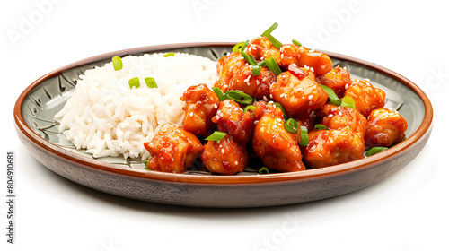  Spicy Chicken Chunks in Hot Red Sauce