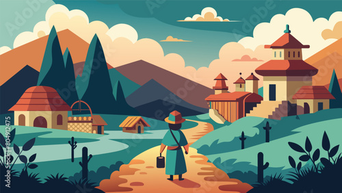 Wandering through an ancient village stepping back in time and experiencing the simple way of life..