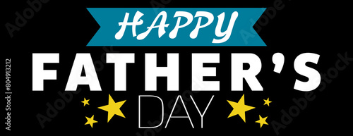 Happy Father's day greeting card.