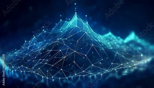 graphic, design, geometric, light, design, illustration, digital, wave,, Generative AI