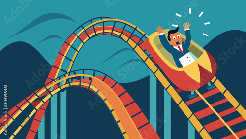 The coasters speed and intensity are constantly changing keeping riders on their toes and unable to fully relax just like the unpredictable and.