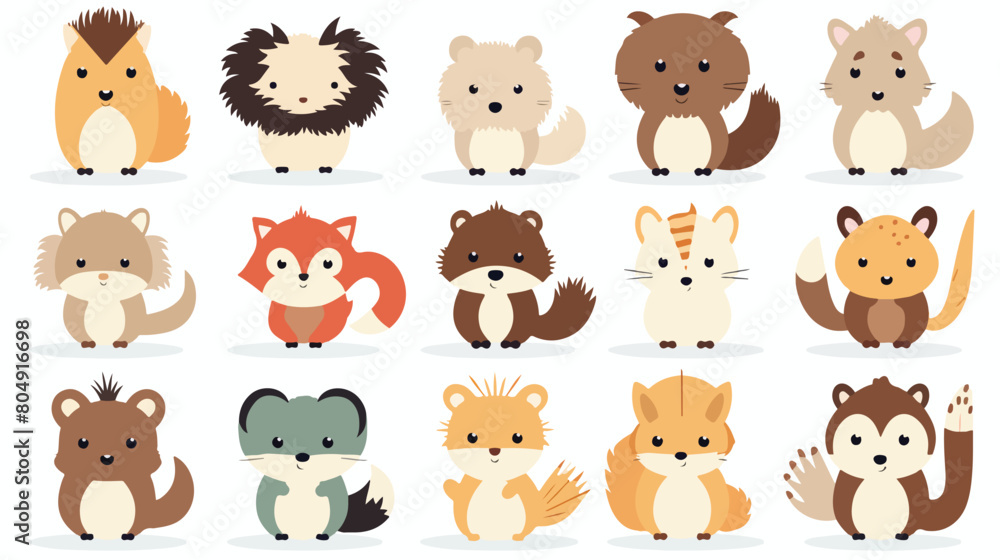 cute wild animals Hedgehog Armadillo mouse hamster