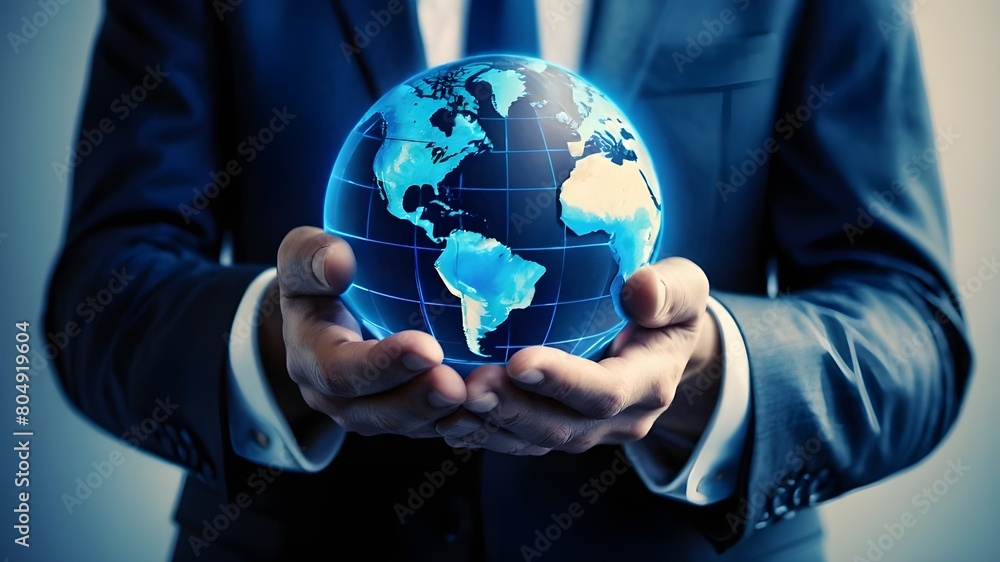Hands Holding a Globe Global Concept for Business, Ecology, and Environmental Protection,Businessman Holding the Earth Globalization and Environmental Responsibility in One Symbol, The Globe in a Hand Hands Holding a Globe Global Concept for Business, Ecology, and Environmental Protection,Businessman Holding the Earth Globalization and Environmental Responsibility in One Symbol, The Globe in a Hand