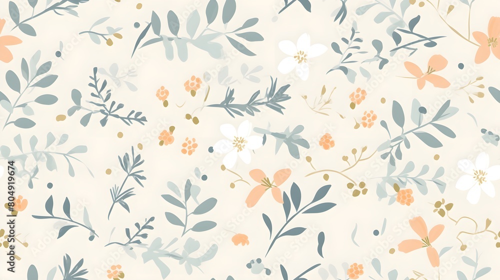 simple soft light floral leaf background wallpaper pattern simple soft light floral leaf background wallpaper pattern