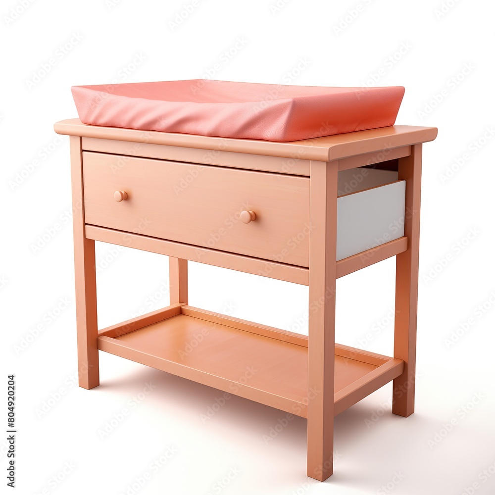 Changing table peach Changing table peach