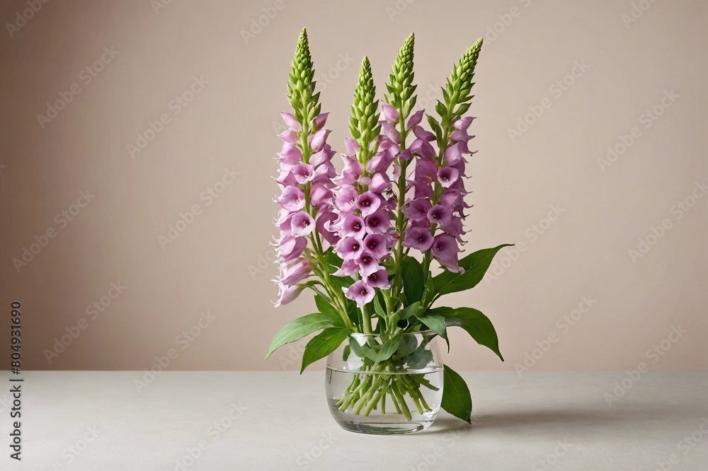 full framed beautiful Foxglove flowers, copy space , studio shot full framed beautiful Foxglove flowers, copy space , studio shot