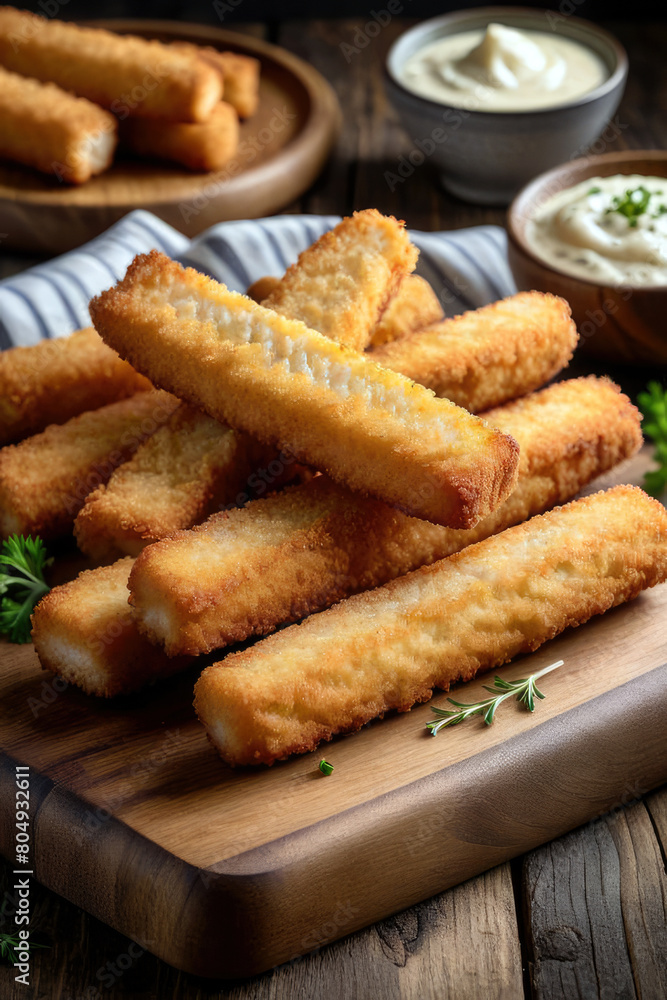 fish fingers, generated by artificial intelligence fish fingers, generated by artificial intelligence