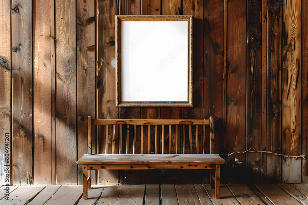 mock-up of a blank painting in a frame, landscape oriented, farmhouse decor, wood grain walls, mock-up of a blank painting in a frame, landscape oriented, farmhouse decor, wood grain walls,