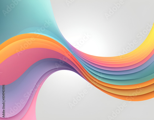 abstract colorful wave background